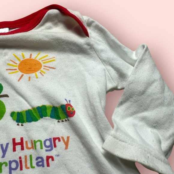 Baby The World Of Eric Carle The Very Hungry Caterpillar Pajama Set 3-6 Months - Picture 13 of 15